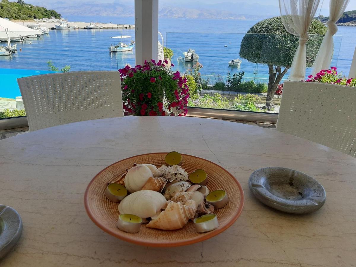 Imerolia Beach Villa Kassiopi Corfu Exterior foto